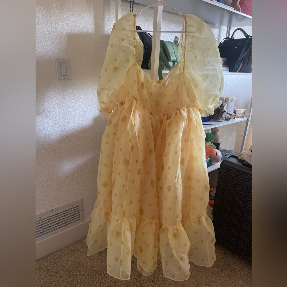 Selkie French puff dress